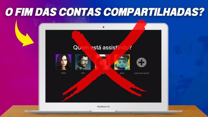 Netflix agora permite transferir perfis para contas existentes