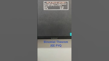 Binomial Theorem JEE Main PYQ 🔥| JEE Main and Advanced | Dr. Vipin Jaiswal