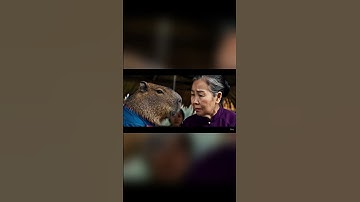 Capy giúp dân làng #capybara #bavacapybara #capydo #grandmother