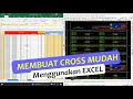 CEPAT & MUDAH membuat Cross dengan Excel CLS