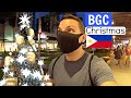 CHRISTMAS IN BGC MANILA! Walking tour of BGC during CHRISTMAS