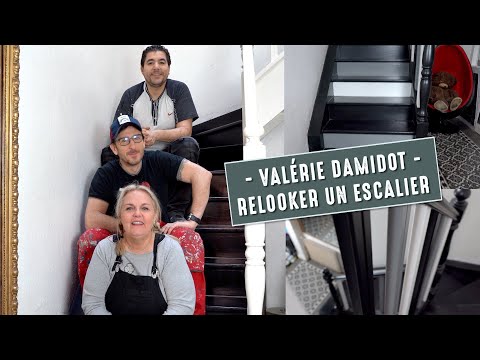 Vidéo: Relooking d'escalier damassé