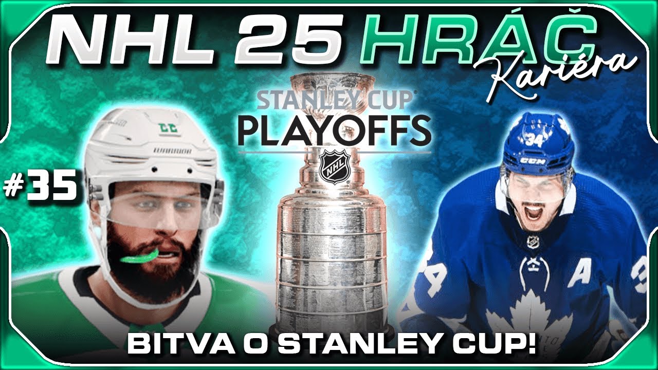 Bitva o Stanley Cup! #35 | NHL 25 CZ Let's Play (Be a Pro Kariéra)