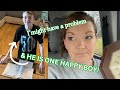 I might have a problem &amp; He is ONE HAPPY BOY || Fesley || Large Family Vlog