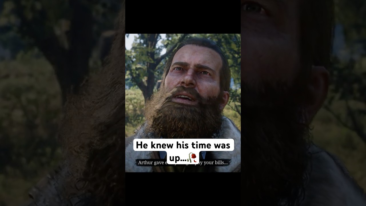 Arthur knew he was dying... 💔 #rdr2 #shorts