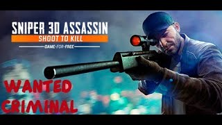 Sniper 3D Assassin: Shoot to Kill GAMEPLAY Wanted criminal screenshot 2