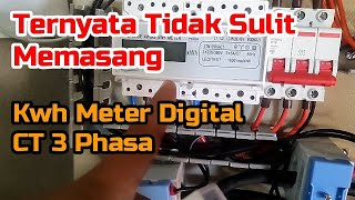 IT TURNS OUT THAT IT'S NOT DIFFICULT TO INSTALL A 3-PHASE DIGITAL KWH METER