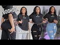 BOOHOO JEAN TRY ON HAUL + MORE  | Jeans for curvy women | Tianna Squarrel