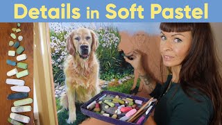 How To Make Small Details in Soft Pastel