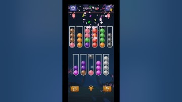 Color Ball Sort Puzzle Level 760 Solution #shorts