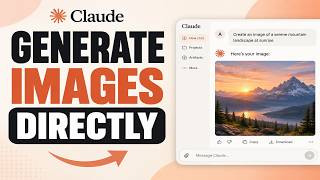 How to Generate Images DIRECTLY in Claude AI (Step by Step)