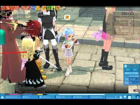 Mabinogi - Qmi playing Maplestory Theme