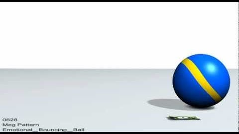 NCCA MA3D Emotional Bouncing Ball Exercise