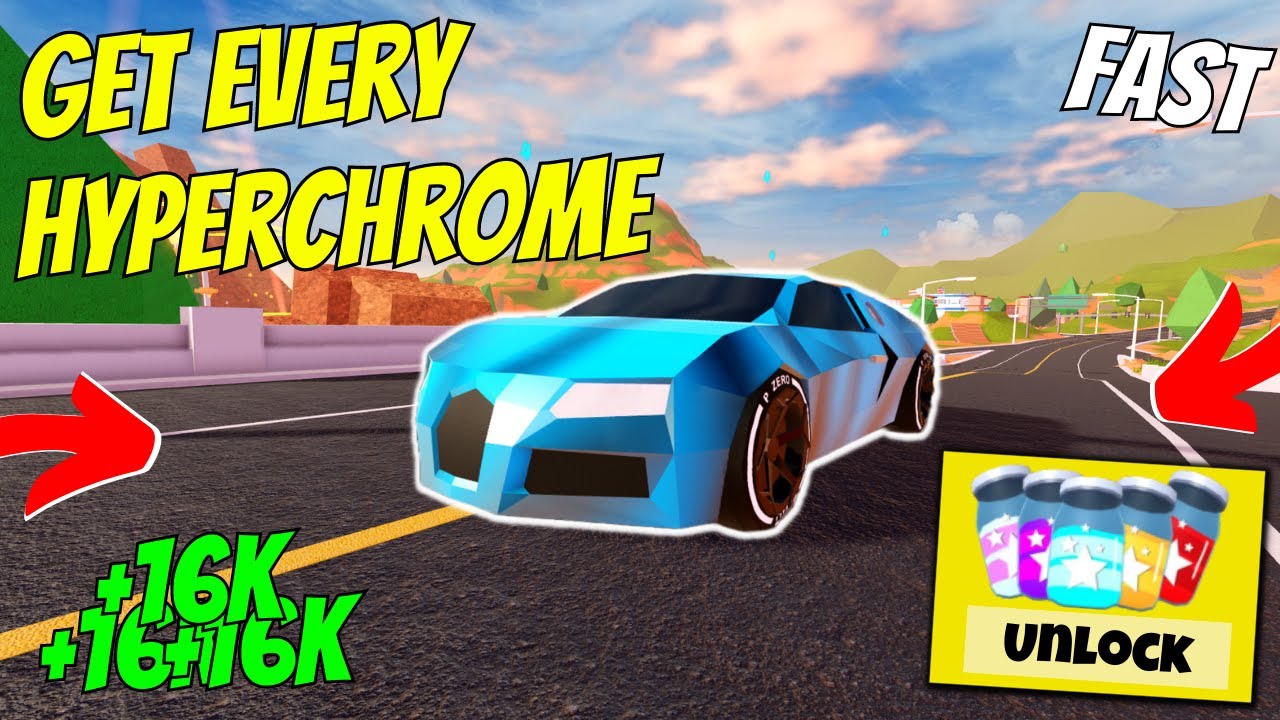 Hyperchrome Value list and trading tips with Ezzie #jailbreaktrading  #jailbreakroblox #roblox 