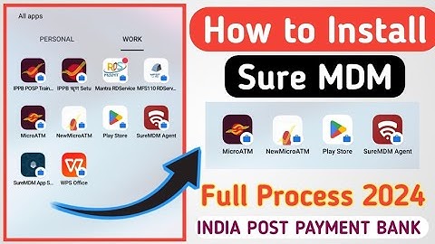 How to install sure MDM application 2024. #suremdm