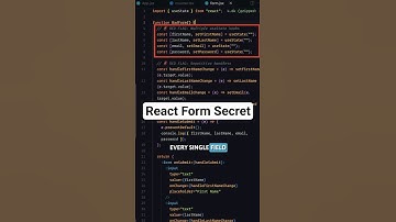 Schrijf direct schonere React-formulieren 🚀 #coderen #programmeren #reactjs