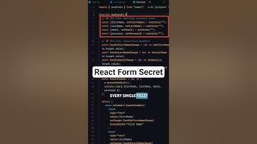 Schrijf direct schonere React-formulieren 🚀 #coderen #programmeren #reactjs
