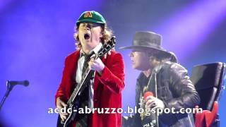 AC/DC + Axl Rose Shoot To Thrill Lisbon 2016