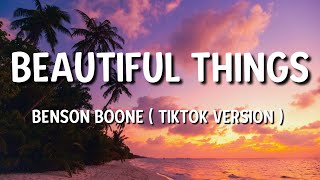Benson Boone – Beautiful Things  TikTok Version ( Lyrics )