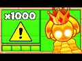 This *NEW* Mod Spawns 1000+ TEMPLES In SECONDS! INSANE 5th Tier Towers (Bloons TD Battles)