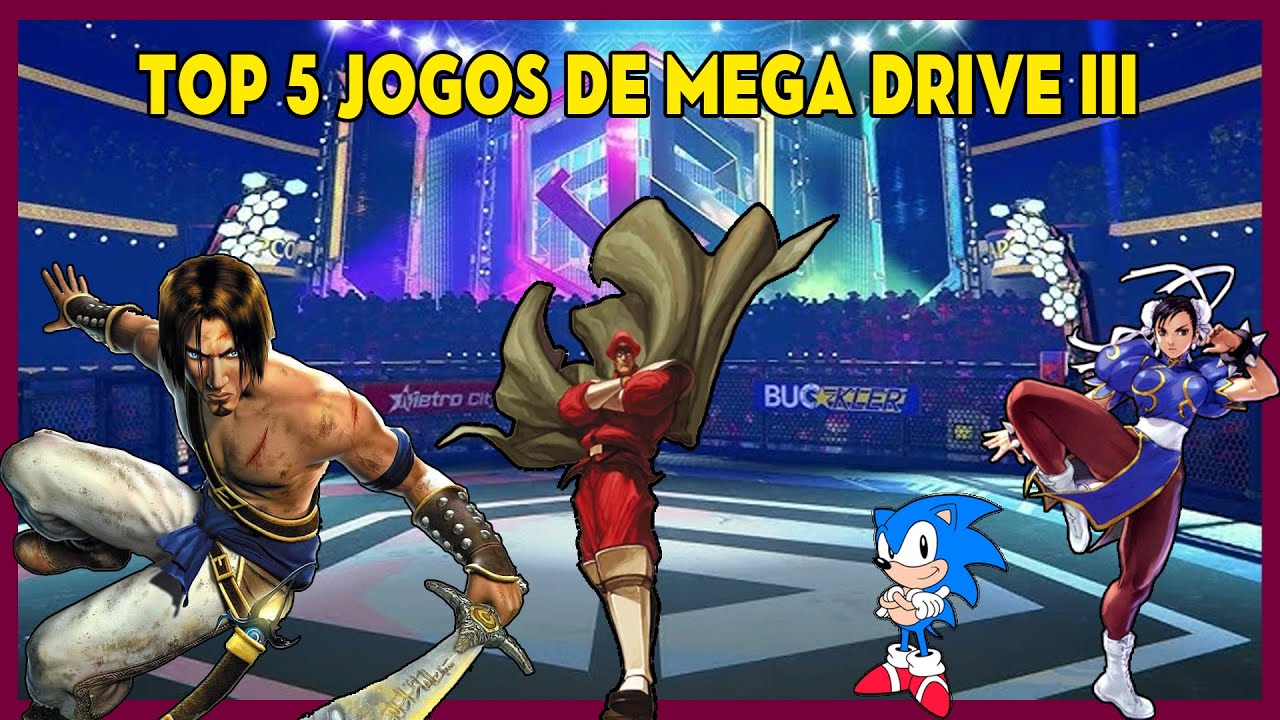 Mega Drive 3 O Console Que Mudou Minha Vida Top 5 Jogos