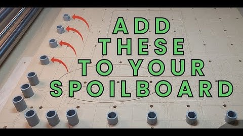 Basic VCarve design - Spoil Board Grid and Squaring Jig