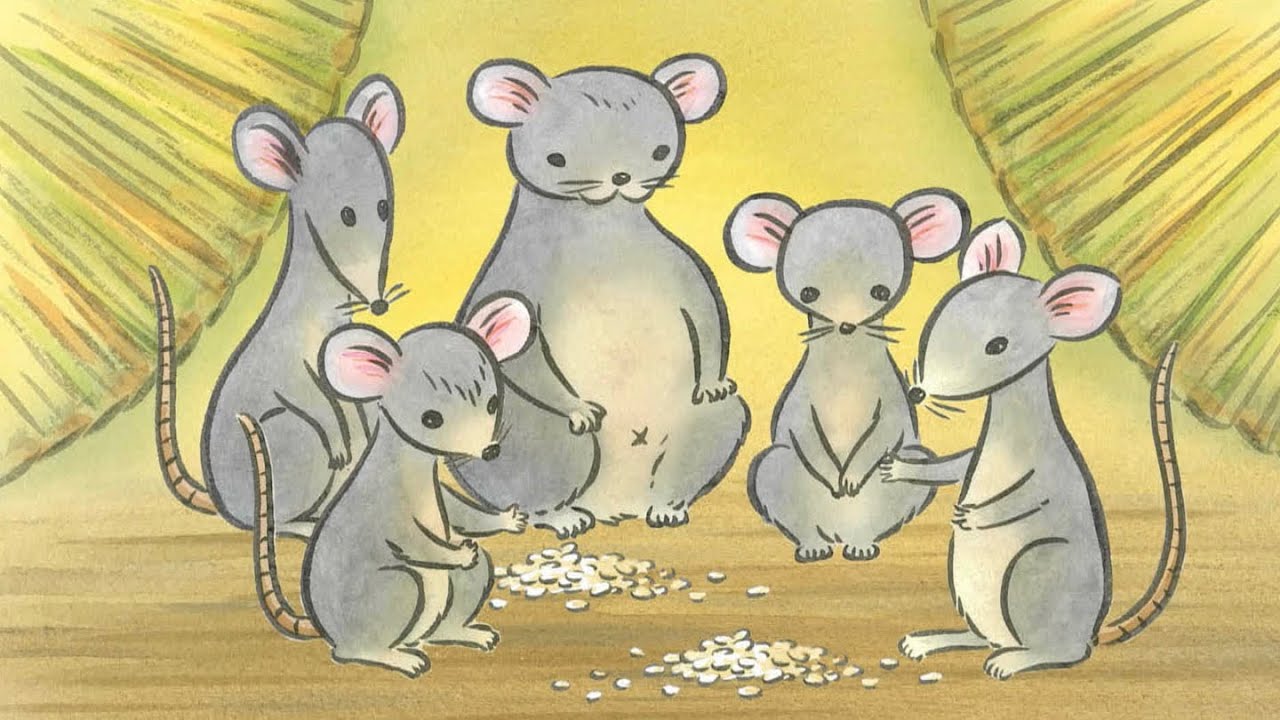 #13-3　ねずみの恩返し　【むかしばなしのおへや～伝えたい日本昔話～】