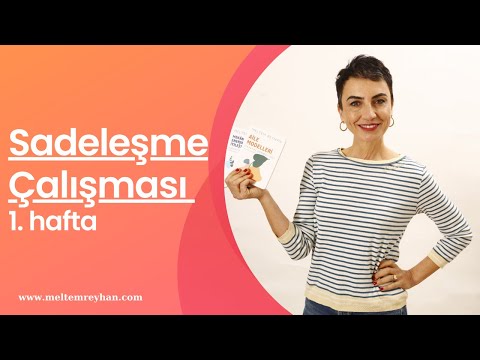 Sadeleşme Çalışması 1. hafta - 210