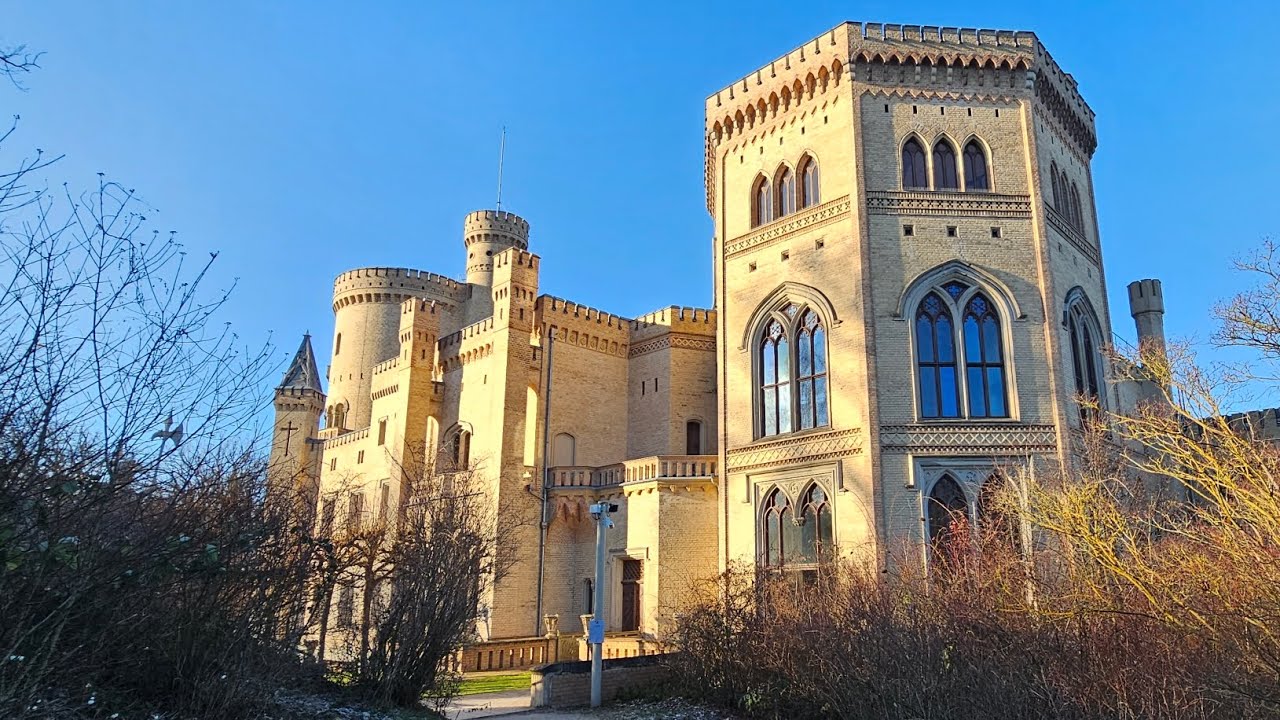 Babelsberg Castle Potsdam Germany December 26 2025