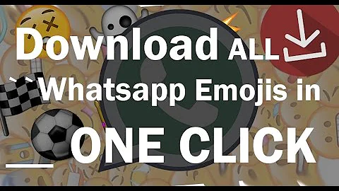 Qual é o ícone de download do WhatsApp?