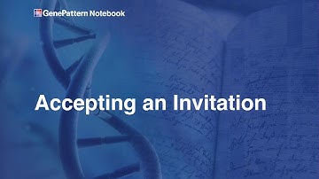 GenePattern Notebook Sharing Functionality