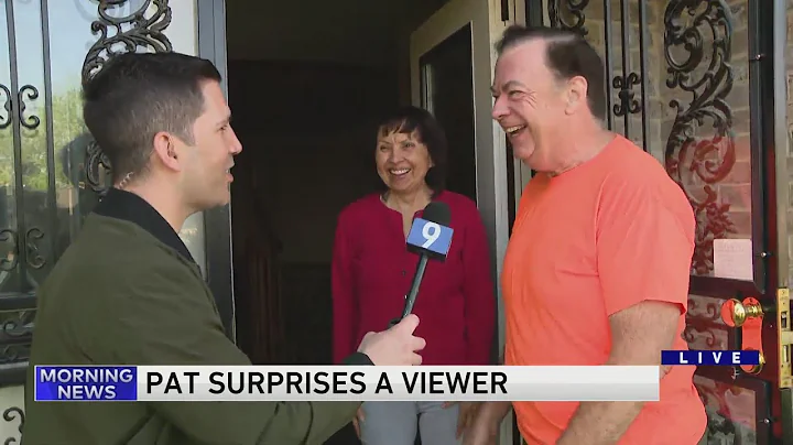 Pat surprises WGN Morning News viewers Gary and Al...