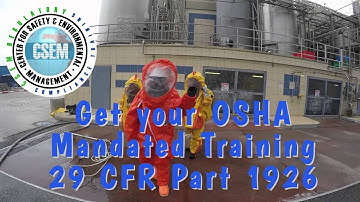 8 hour HAZWOPER Refresher Training