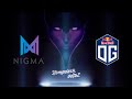 🔴EPIC LEAGUE - NIGMA VS OG | BO3 | GROUPSTAGE