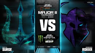 @SeattleSurge vs @ROKKRMN | Major II Qualifiers Monster Matchup | Week 4 Day 2