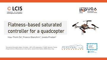 Flatness-based Saturated Controller - Experimental validation with Crazyflie 2.1 nano-drone.