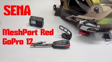 Next Level Motovlog Audio | GoPro Hero 12 + Sena MeshPort Red