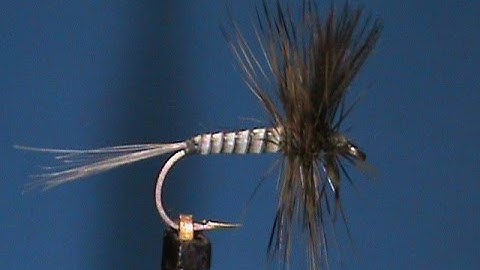 Beginner Fly Tying a Snythetic Quill Dry Fly with Jim Misiura