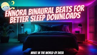 Binaural Beats For Better Sleep- Ennora 😴