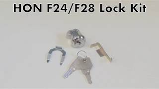 HON F24/F28 Vertical File Cabinet Lock Kits