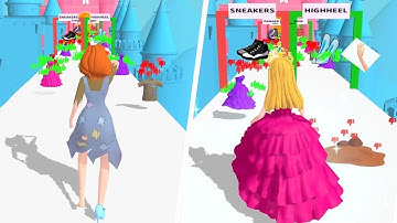 princess run 3D gameplay all levels android.ios