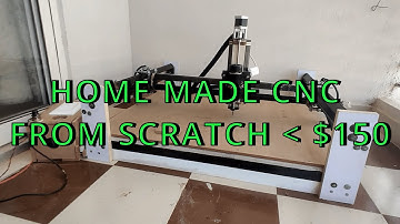 Home Made CNC Machine From Scratch Less Than $150 Episode 4