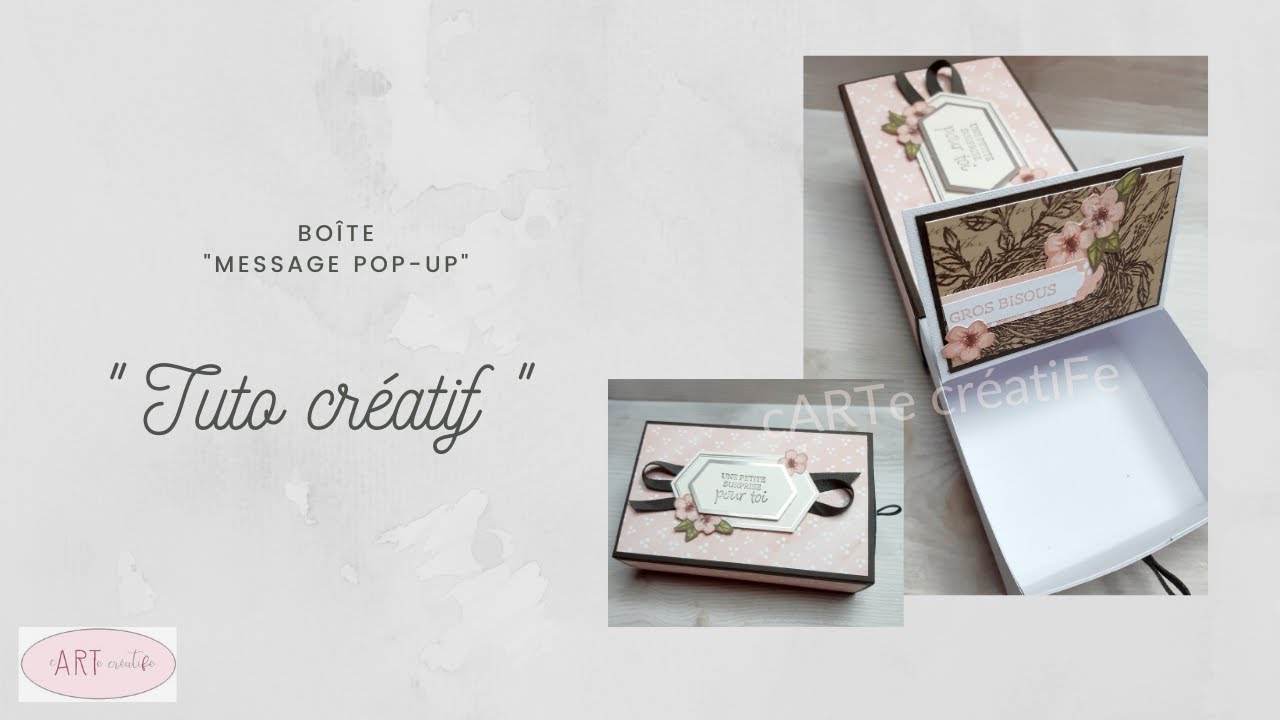 Tuto créatife - Boîte 