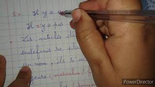 Projet 1 séquence 1(4AP) les articles définis et indéfinis ➕ des exercices sur le cahier d'activité