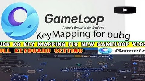 Gameloop Keymapping Fix | F G H Fixed | PUBG Mobile Emulator Mouse  Keyboard Not Working Solution