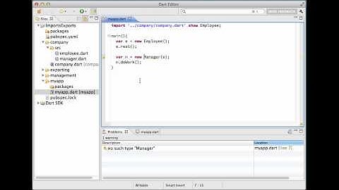Dart Screencasts. Episode 2: Library Imports