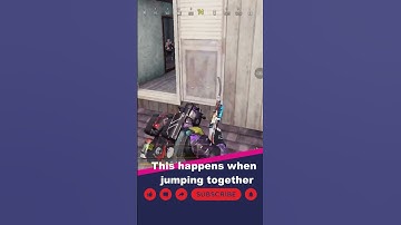 This happens when jumping together | Call of Duty Mobile #short