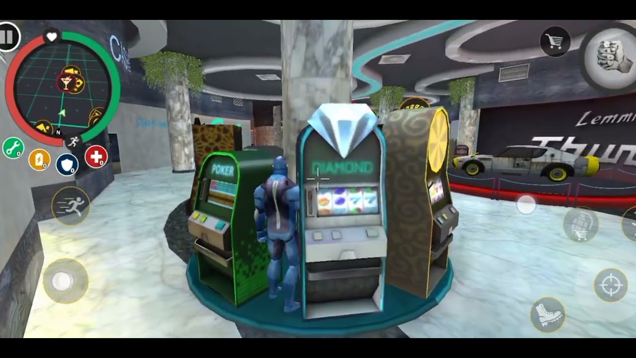 SECRET BASE In jail Rope Hero vice Town Zaib YouTube