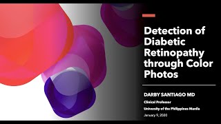 Detection of Diabetic Retinopathy using Fundus Photos (w/ PRE- and POST- TESTS to test your skills)