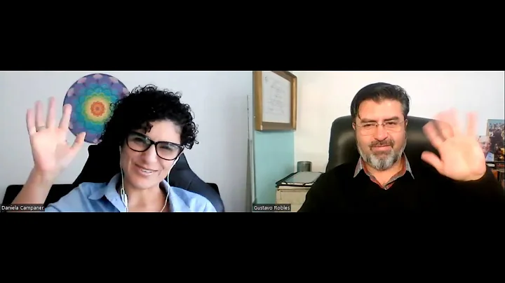 Daniela Campaner entrevistada por Gustavo Robles. ...